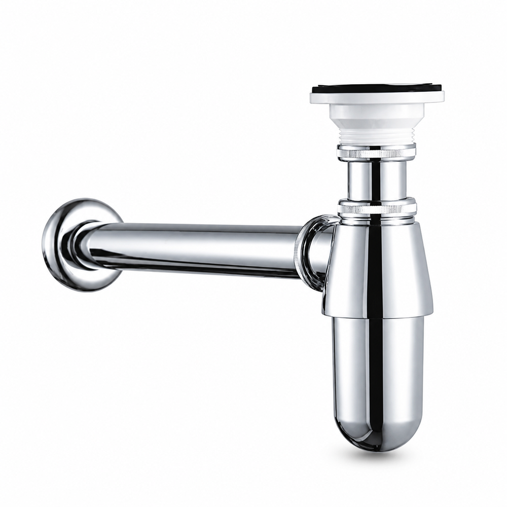Kale 200 mm Krom Lavabo Sifonu Süzgeç Dahil 7080067455